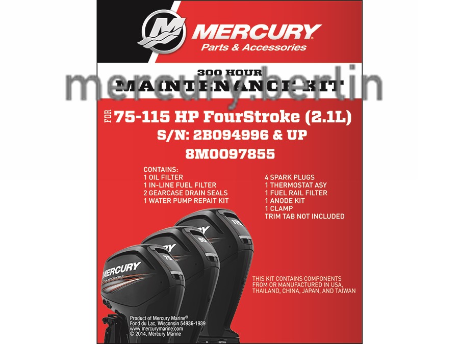 Artikel Bild: 300h Service Kit 75-115PS	EFI 2.1L (2B094996 und höher)