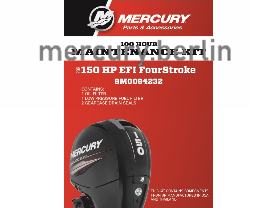 Artikel Bild: 100h Service Kit 150PS EFI