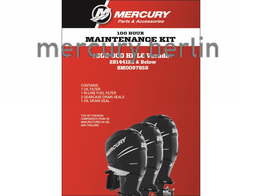 Artikel Bild: 100h Service Kit L6 Verado (2B144122 und tiefer)
